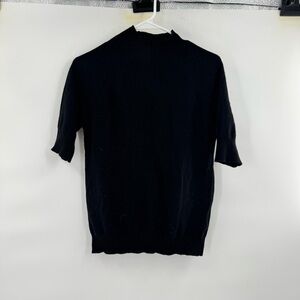 Sutton studio black cashmere Sweater size M